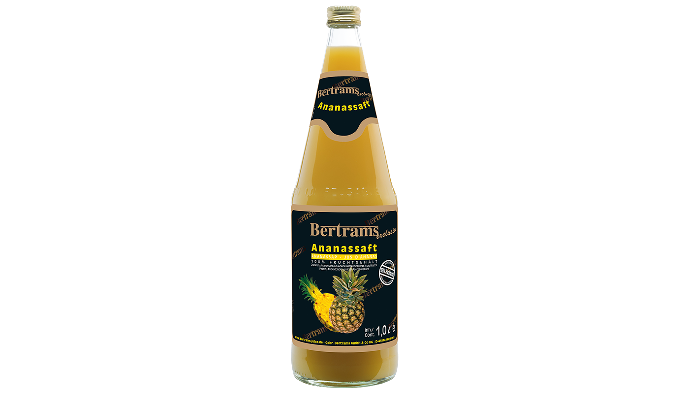 Bertrams Ananassaft 100%