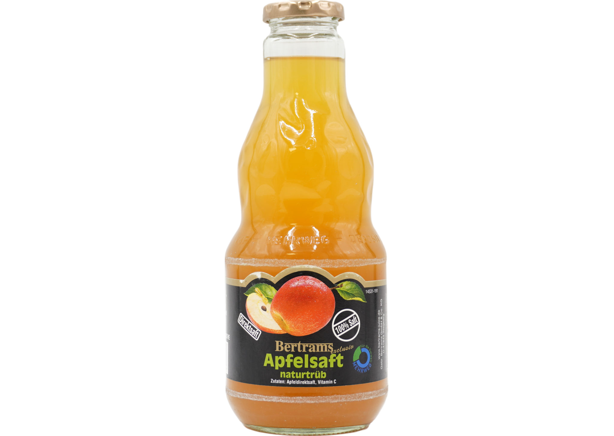 Bertrams Apfel-Direkt trüb 100%