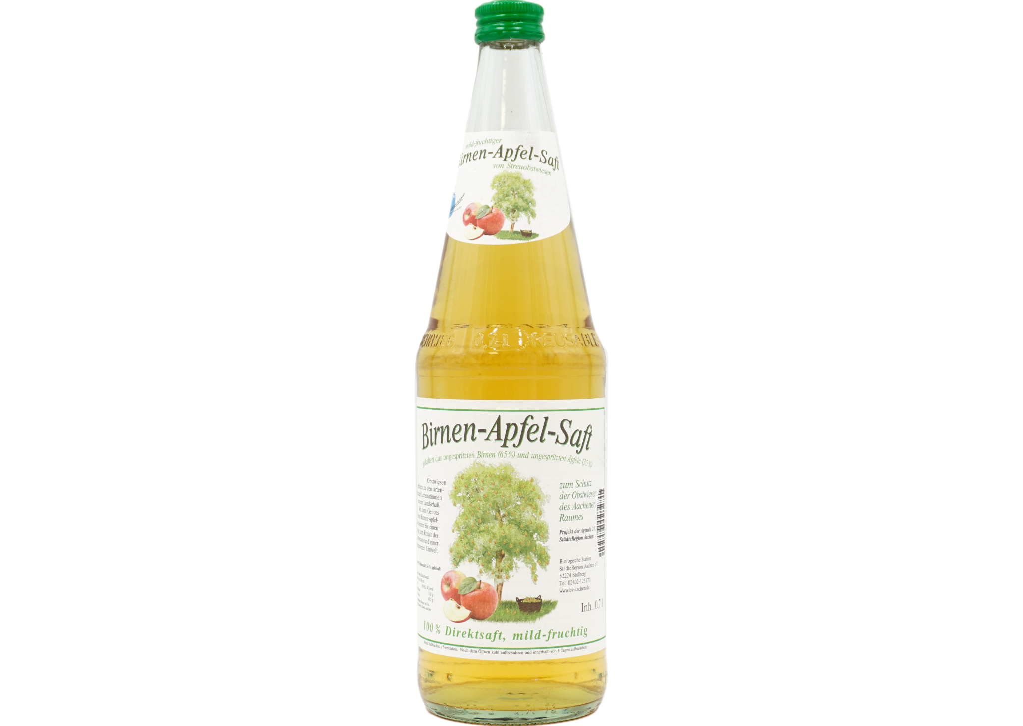 Biologische Station Apfel-Birnensaft