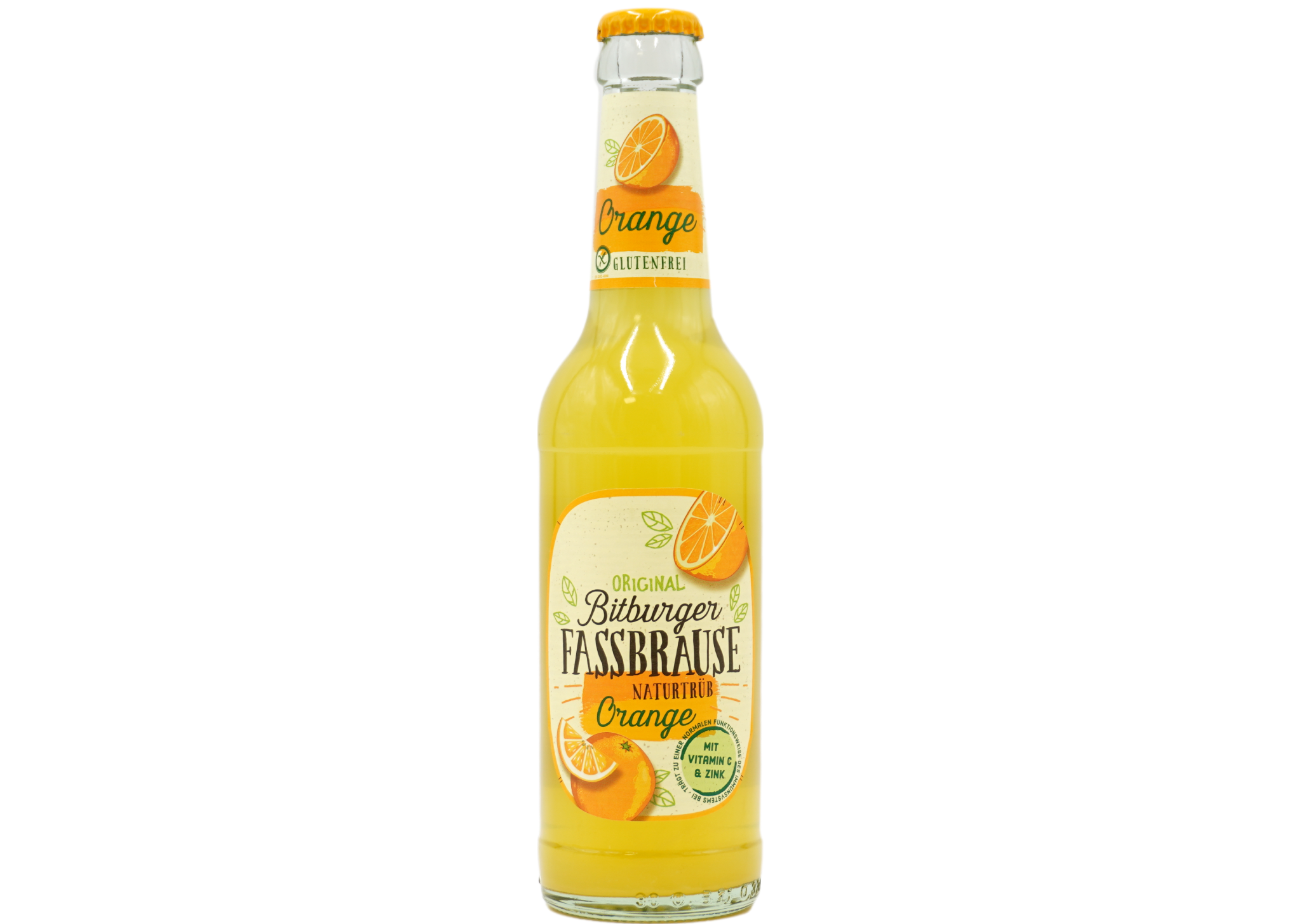 Bitburger Fassbrause Naturtrüb Orange