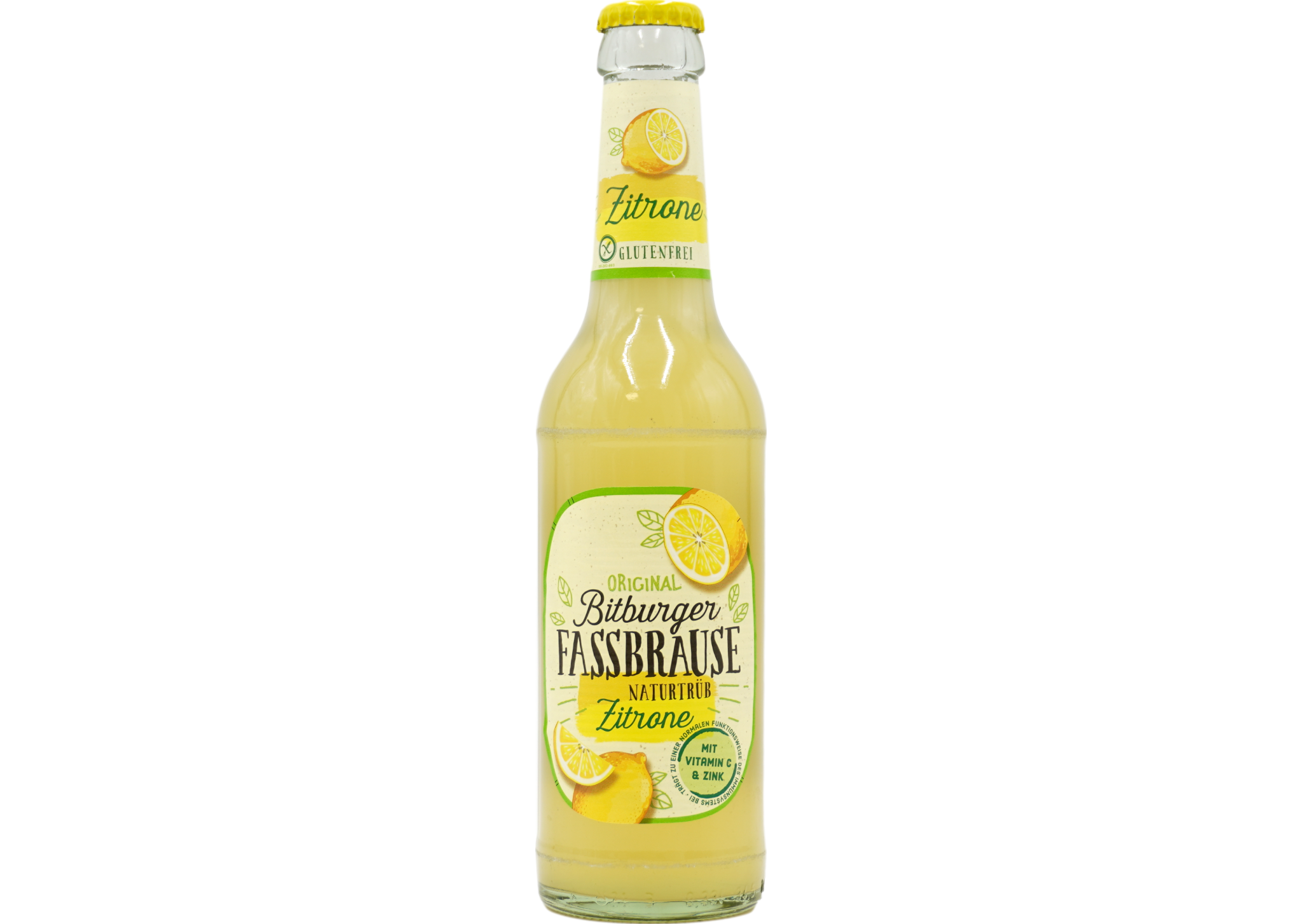 Bitburger Fassbrause Naturtrüb Zitrone