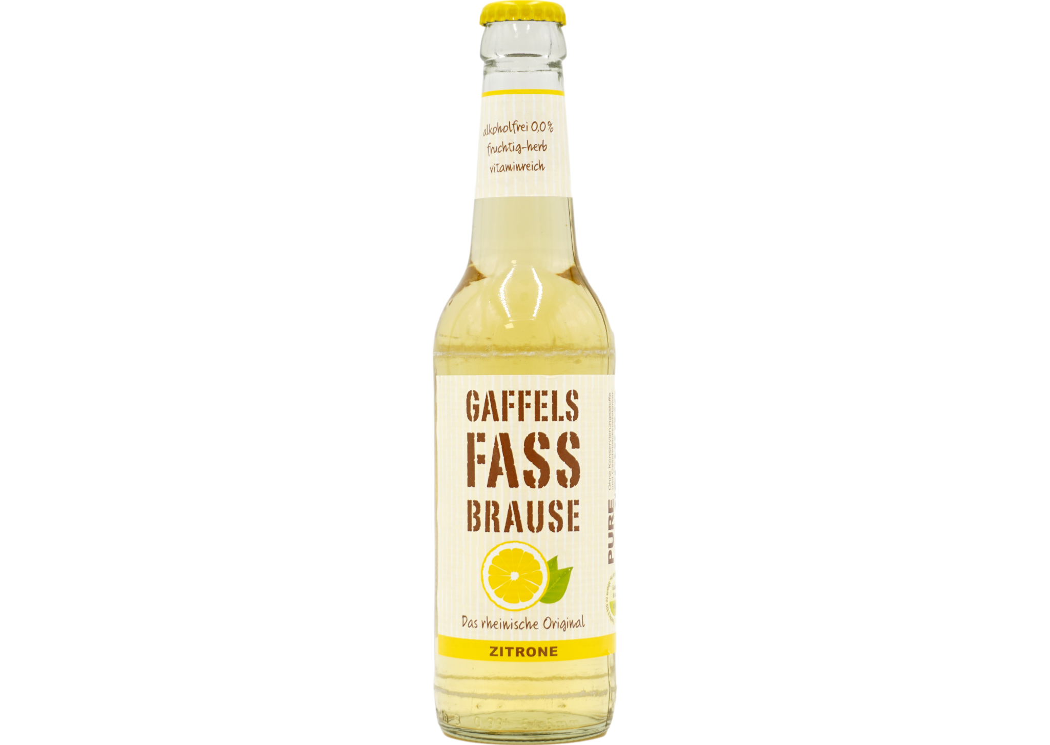 Gaffel Fassbrause Zitrone