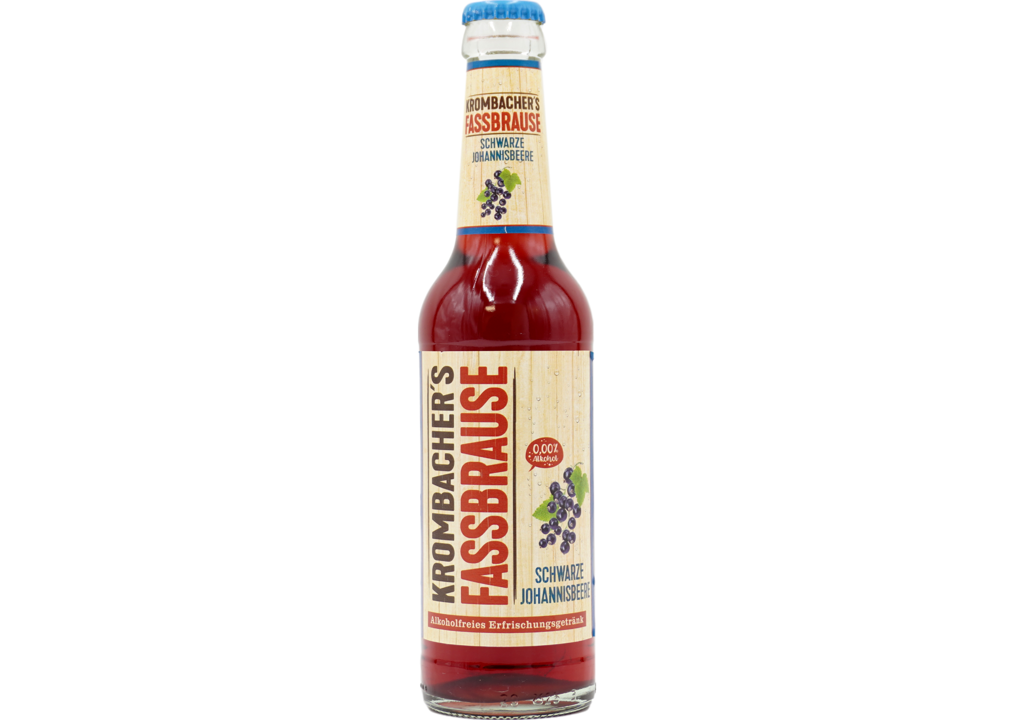 Krombacher Fassbrause Schwarze Johannisbeere