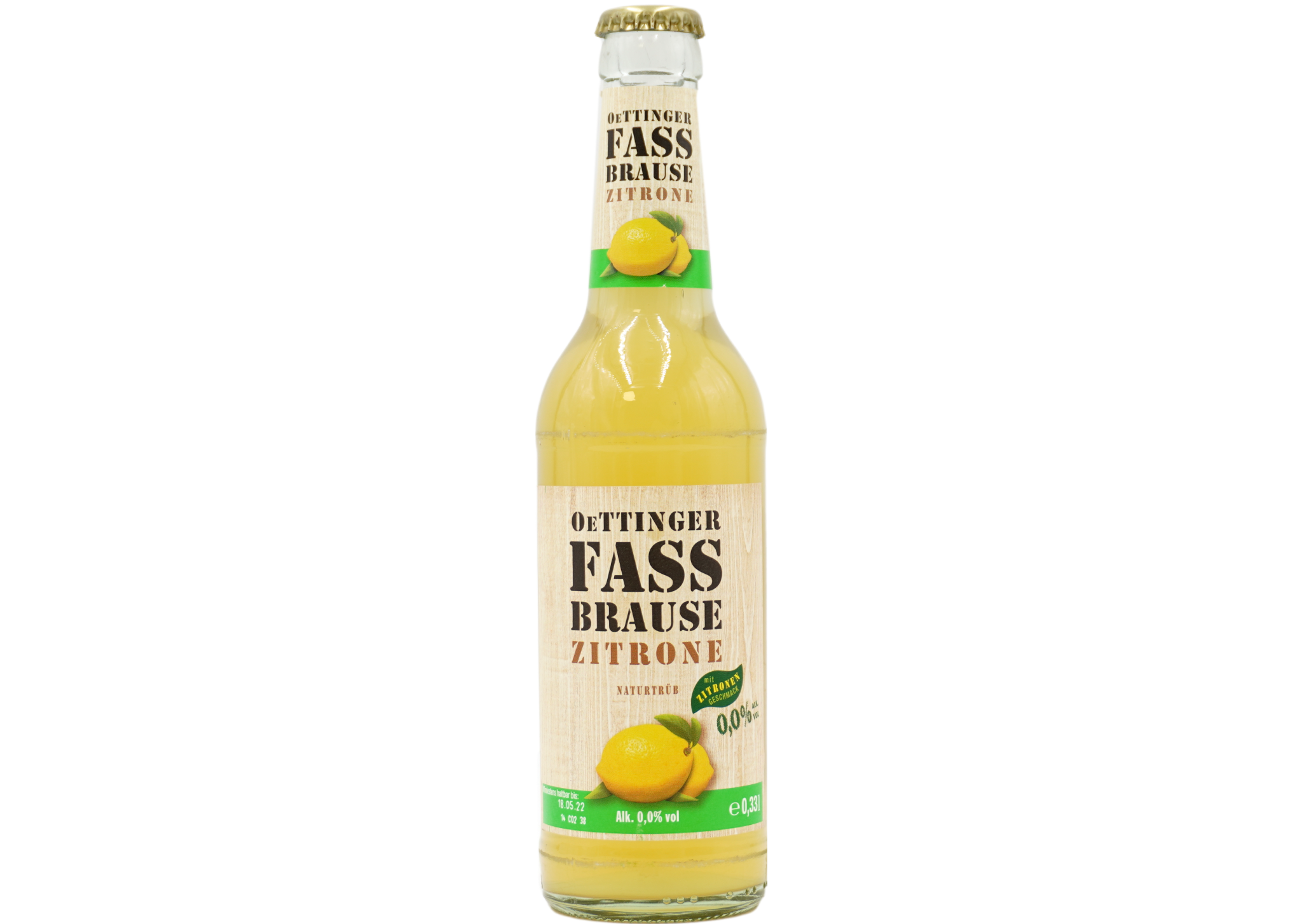 Krombacher Fassbrause Zitrone