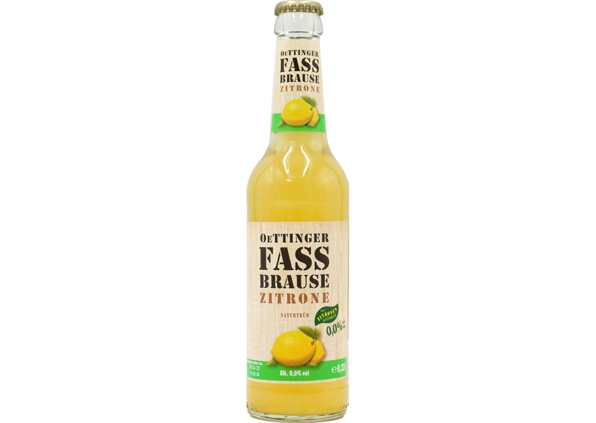 Oettinger Fassbrause Zitrone