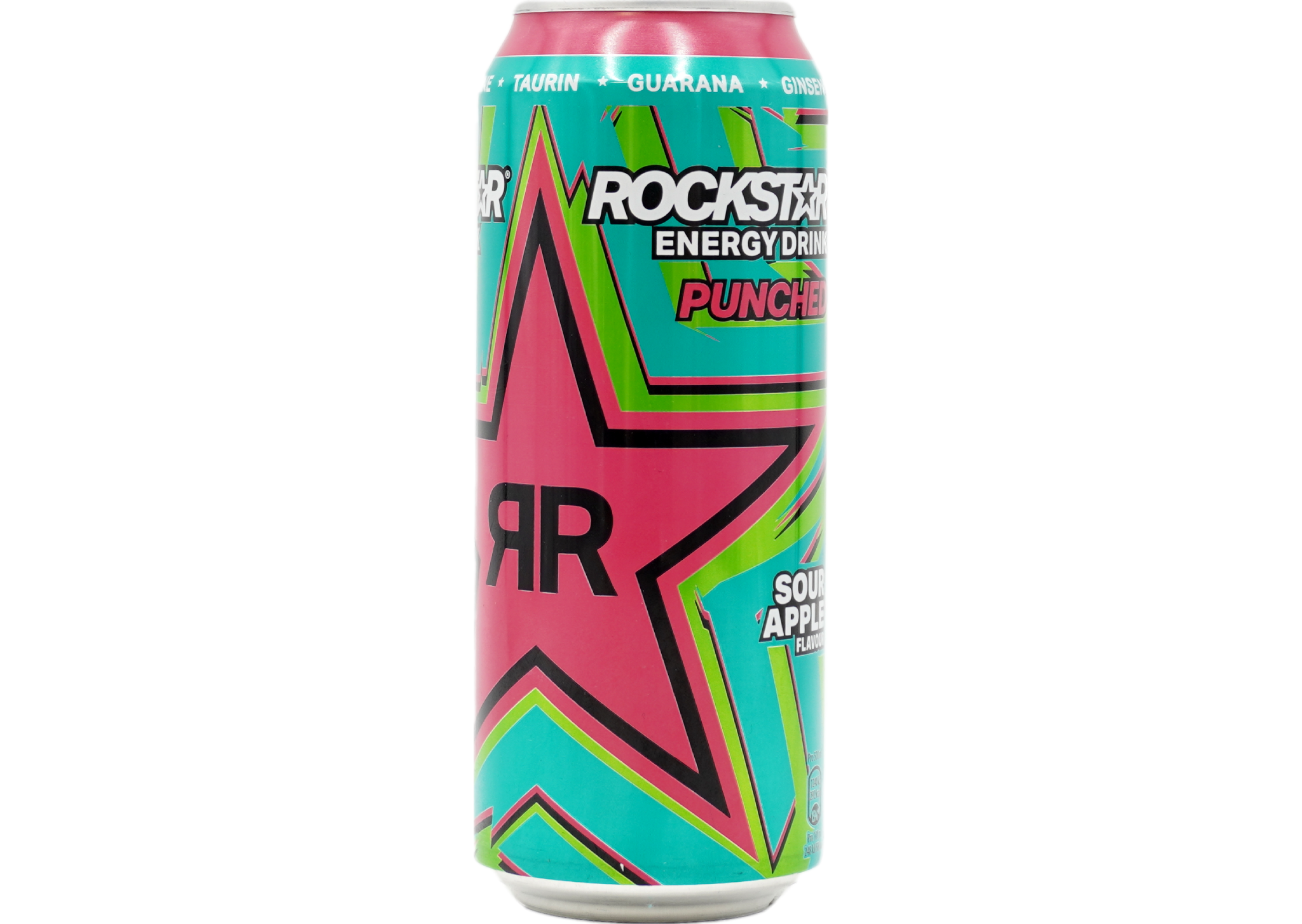 Rockstar Super Sours Energy Green Apple