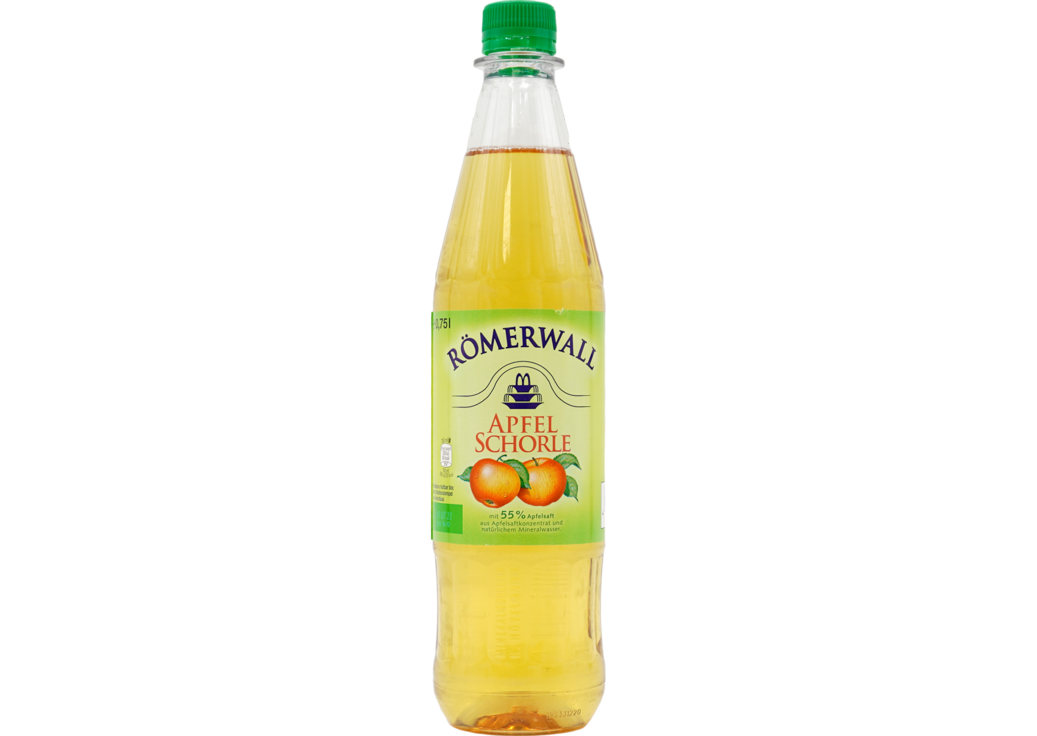 Römerwall Apfelschorle (55% FG)