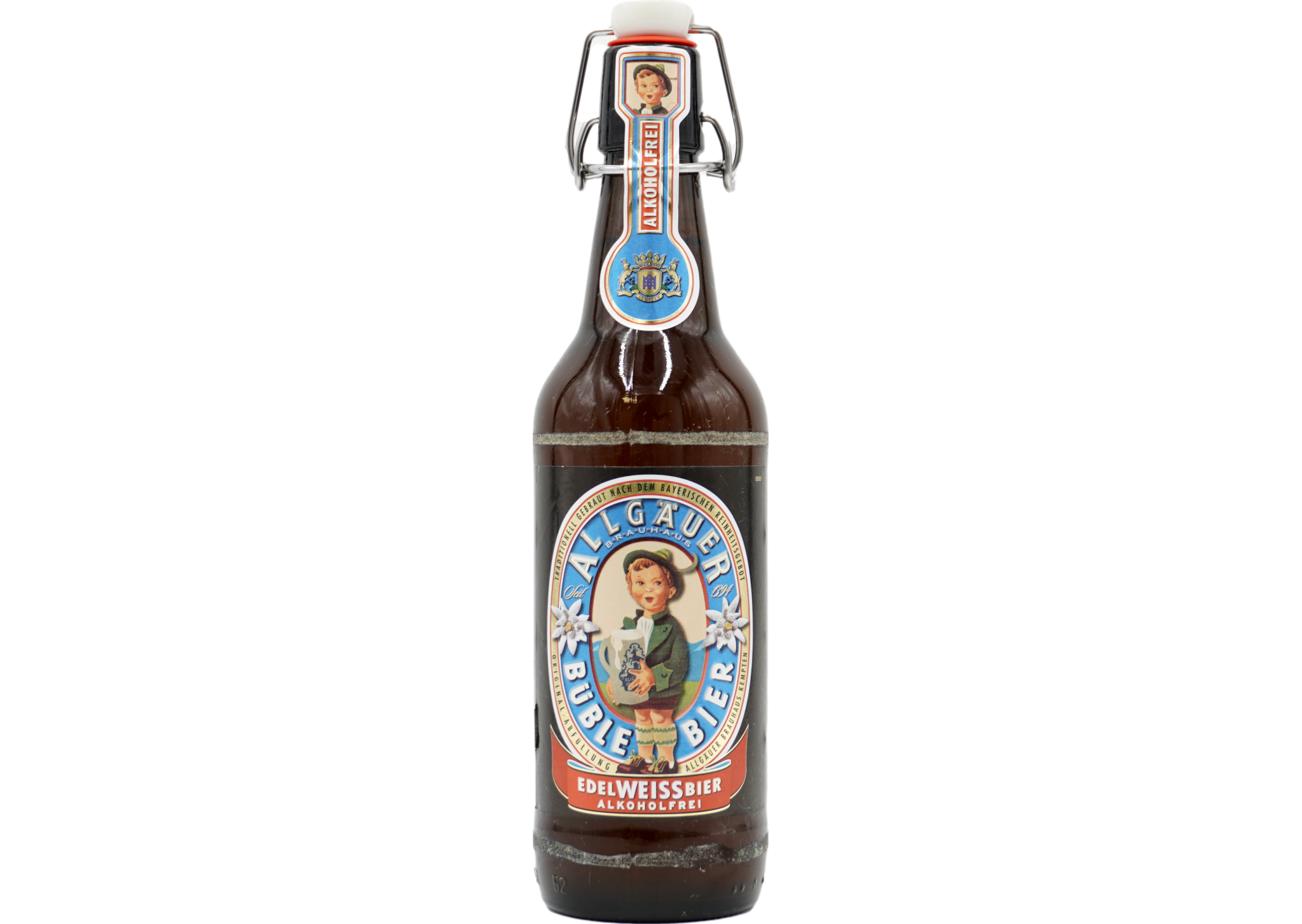 Allgäuer Büble Edel-Weißbier Alkoholfrei
