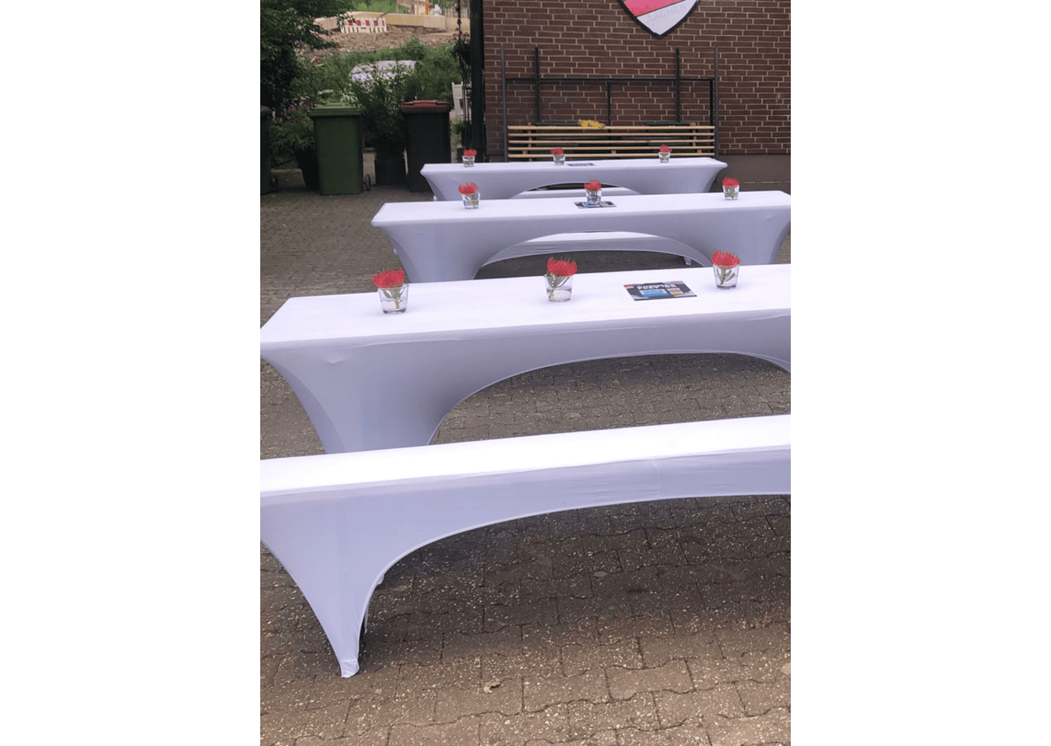 Bierzeltgarnitur (1xTisch 220x50cm & 2xBänke 220x25cm) – Bild 5
