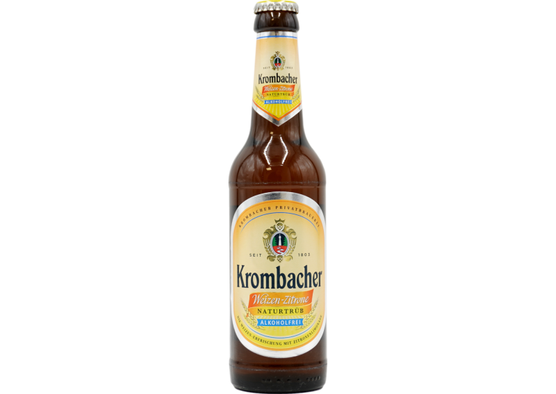 Krombacher_Weizen_Zitrone_alkoholfrei_naturtrueb_B43846_1_x_33l_Glas_4_6er