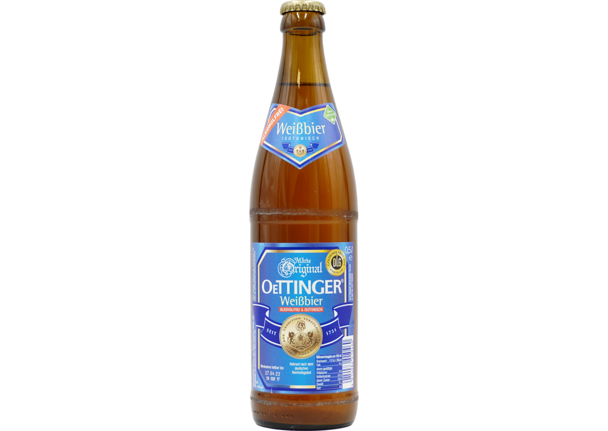 Oettinger Hefe Weißbier alkoholfrei