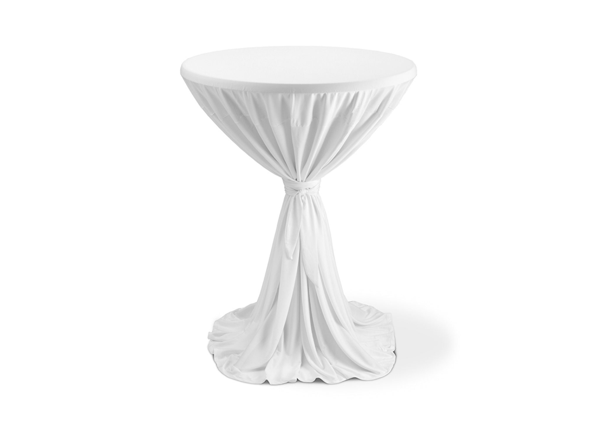 Stehtischhusse 70cm mit Schleife (verschiedene Farben)