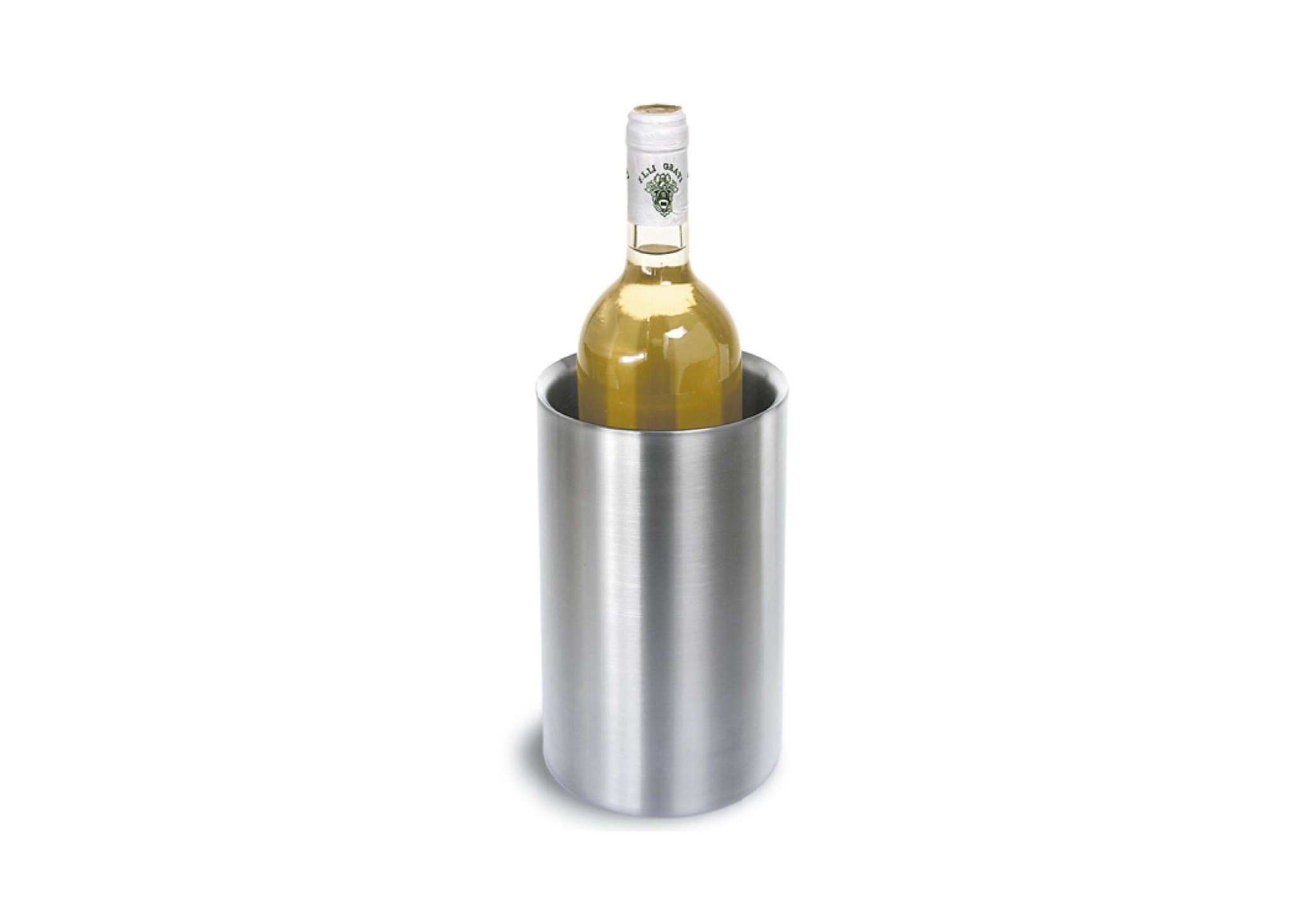Wein-/Flaschenkühler Ø 10 cm, Edelstahl